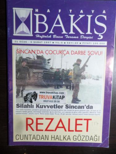 Haftaya Bakış 1997 / 40 - Rezalat Cuntadan Halka Gözdağı