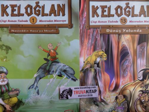 Keloğlan Çizgi Roman Tadında Maceradan Maceraya / 2 Adet