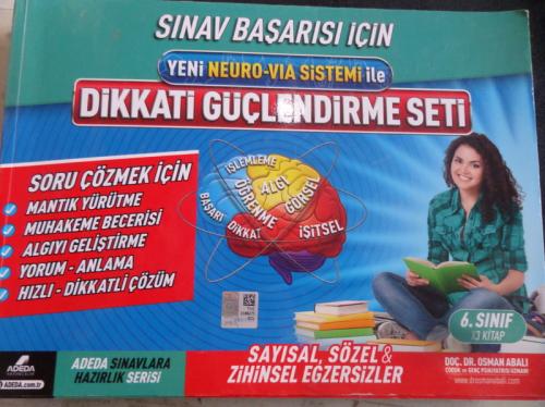 Dikkati Güçlendirme Seti 6 Yaş / 3 Kitap
