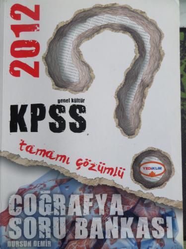 KPSS Genel Kültür Tamamı Çözümlü Coğrafya Soru Bankası