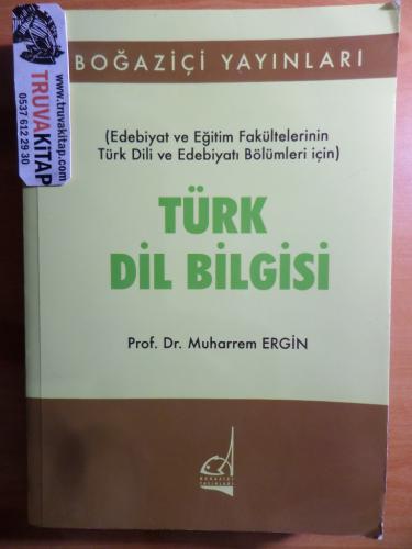Türk Dil Bilgisi Muharrem Ergin