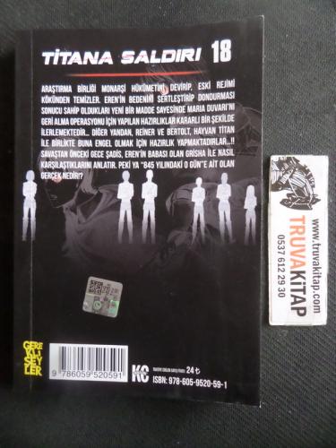 Titana Saldırı 18 Hajime İsayama