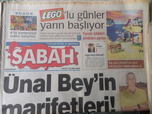 Sabah Gazetesi 11 Ağustos 1997 - Ünal Bey'in Marifetleri