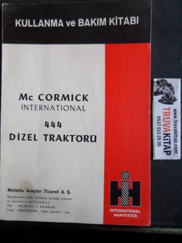 Mc Cormick International 444 Dizel Traktörü