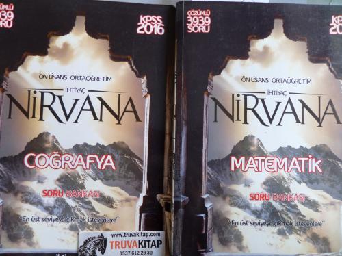 KPSS 2016 Genel Yetenek Genel Kültür Nirvana Soru Bankası / 2 Adet (Ön Lisans Ortaöğretim)