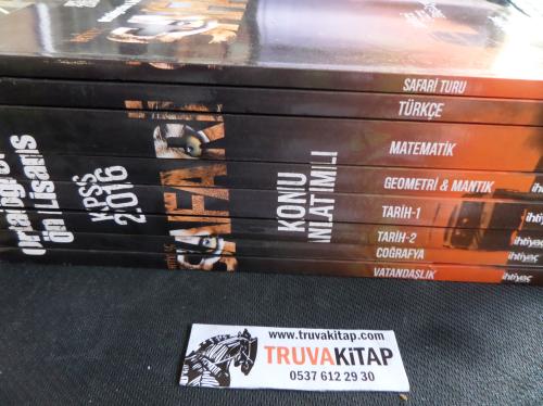 Kpss Ortaöğretim - Ön lisans Safari Seti / 8 Cilt Takım