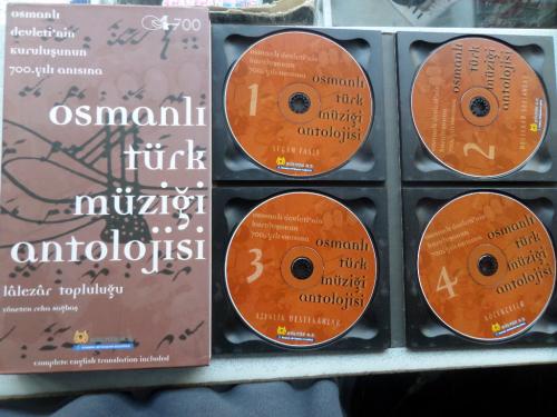 Osmanlı Türk Müziği Antolojisi - 4 CD - Kutusunda