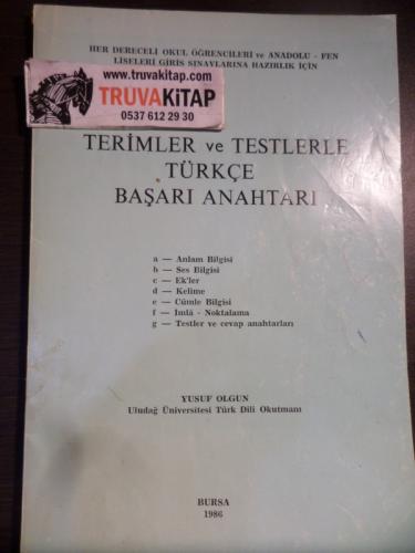 Terimler Ve Testlerle Türkçe Başarı Anahtarı