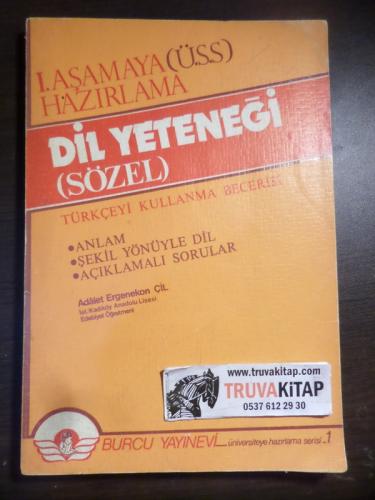 Dil Yeteneği (Sözel) - 1. Aşamaya (Ü.S.S) Hazırlama