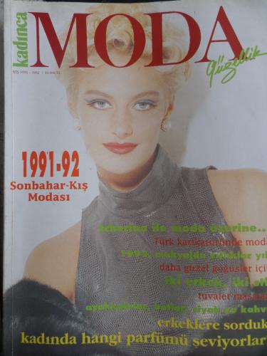 Kadınca Moda Güzellik 1991-1992 / 12 - Sonbahar Kış Modası