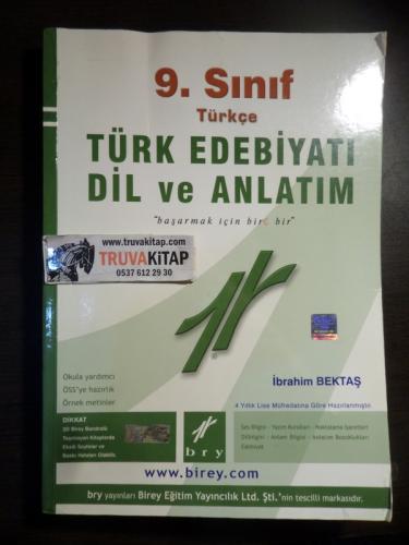 9. Sınıf Türk Edebiyatı Dil Ve Anlatım