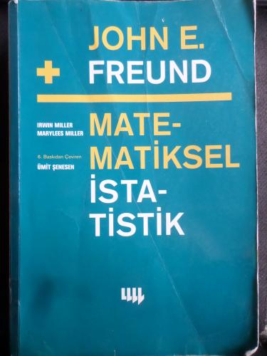 John E. Freund'dan Matematiksel İstatistik