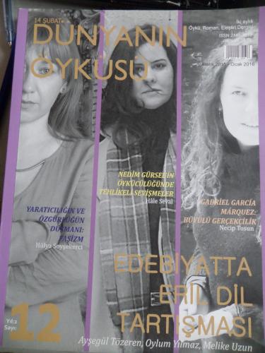 14 Şubat Dünyanın Öyküsü Dergisi 2015 / 12