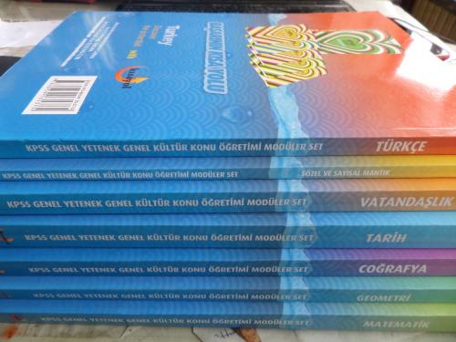 KPSS Genel Yetenek Genel Kültür Konu Öğretimi Modüler Set / 7 Adet