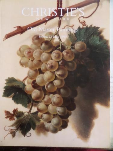 Christie's New York Old Master Paintings Friday 23 May 1997