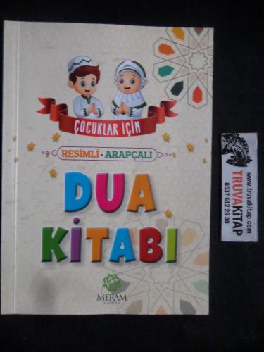 Çocuklar İçin Resimli Arapça Dua Kitabı