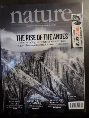 Nature Dergisi 2019 January / No: 7740 - The Rise Of The Andes
