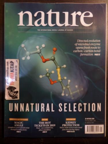 Nature Dergisi 2019 January / No : 7737 - Unnatural Selaction