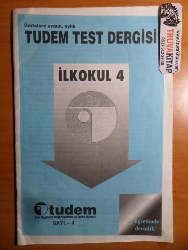 Tudem Test Dergisi İlkokul 4 / Sayı 4