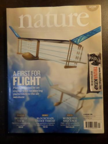Nature Dergisi 2018 / 7732 - A Frirst For Flight