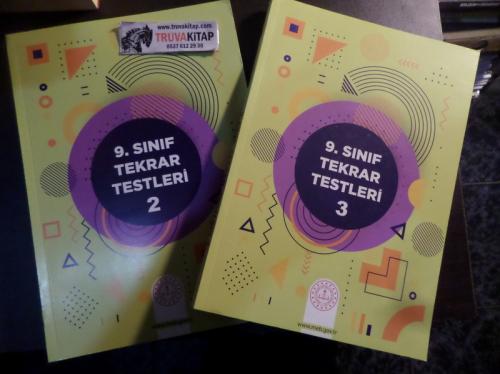 9. Sınıf Tekrar Testleri 2 ve 3. Cilt (2 Kitap)