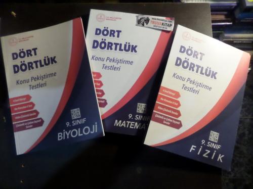9. Sınıf Dört Dörtlük Konu Pekiştirme Testleri (3 Kitap)