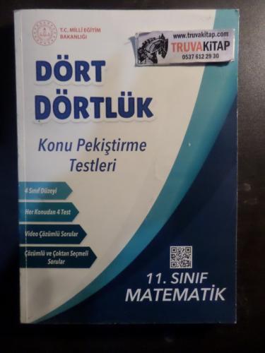 11. Sınıf Matematik Dört Dörtlük Konu Pekiştirme Testleri