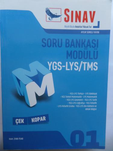 YGS-LYS / TMS Soru Bankası Modülü - 01