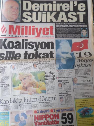 Milliyet Gazetesi 19 Mayıs 1996 - Koalisyon Sille Tokat
