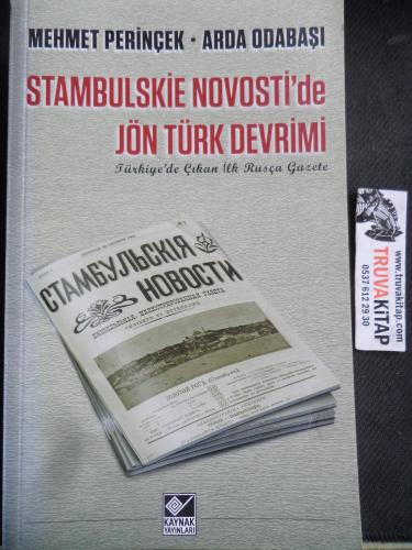 Stambulskie Novosti'de Jön Türk Devrimi Mehmet Perinçek
