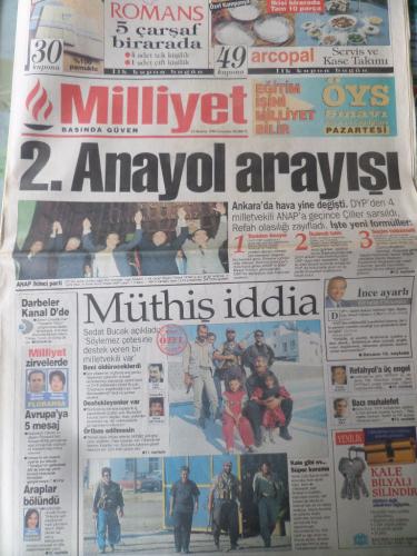 Milliyet Gazetesi 22 Haziran 1996 - 2. Anayol Arayışı