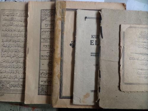 Arapça Eski Basım Dua Kitapları / 4 Adet