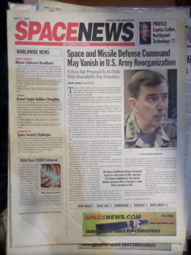 Space News International 2002 / May 27