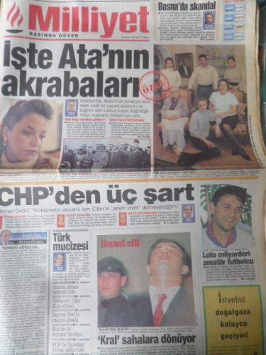 Milliyet Gazetesi 28 Şubat 1995 - İşte Ata'nın Akrabaları