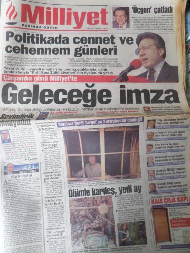 Milliyet Gazetesi 6 Mart 1995 - Geleceğe İmza