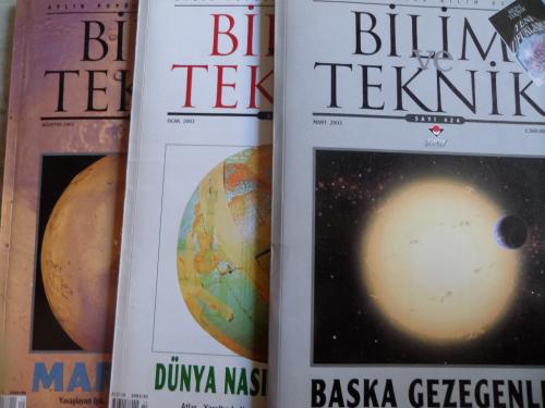 Bilim ve Teknik 2003 / 429-424-422 (3 Adet)
