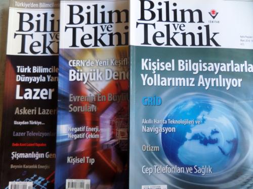 Bilim ve Teknik 2010 / 510-509-508 (3 Adet)