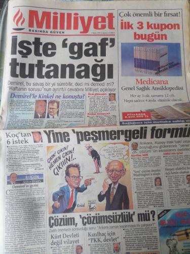 Milliyet Gazetesi 1 Nisan 1995 - İşte Gaf Tutanağı