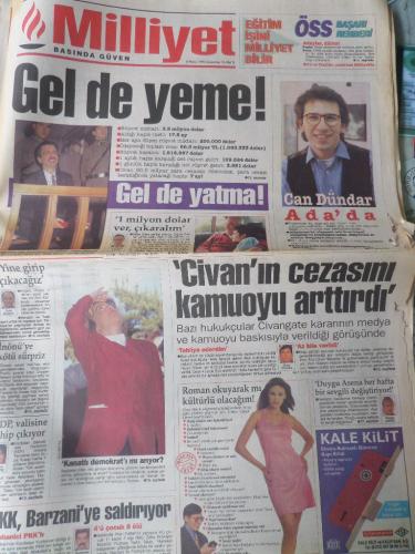 Milliyet Gazetesi 8 Nisan 1995 - Gel de Yeme
