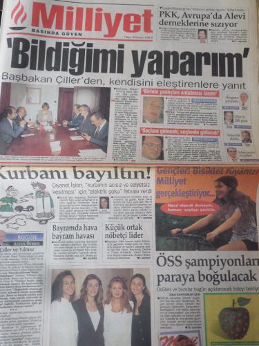 Milliyet Gazetesi 7 Mayıs 1995 - Bildiğimi Yaparım
