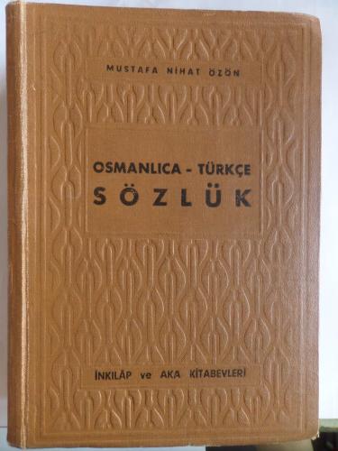 Osmanlıca - Türkçe Sözlük