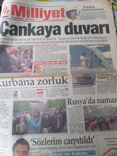 Milliyet Gazetesi 12 Mayıs 1995 - Çankaya Duvarı