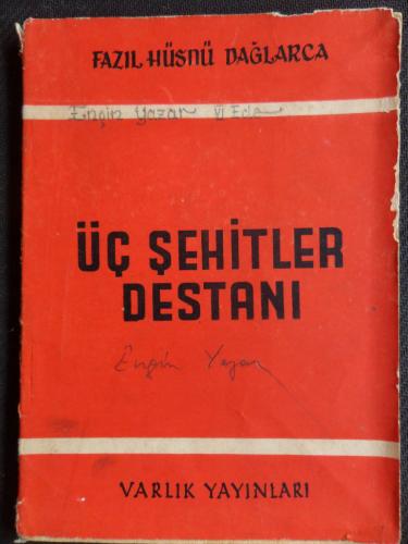 Üç Şehitler Destanı Fazıl Hüsnü Dağlarca