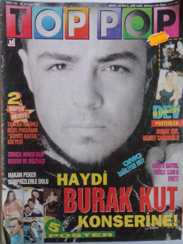 Top Pop Dergisi 1996 / 132 - Poster: Tuğçe San, GMG, Hakan Peker, Sone