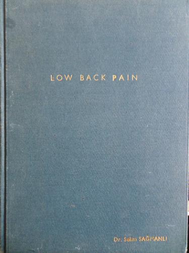 Low Back Pain Selim Sağmanlı