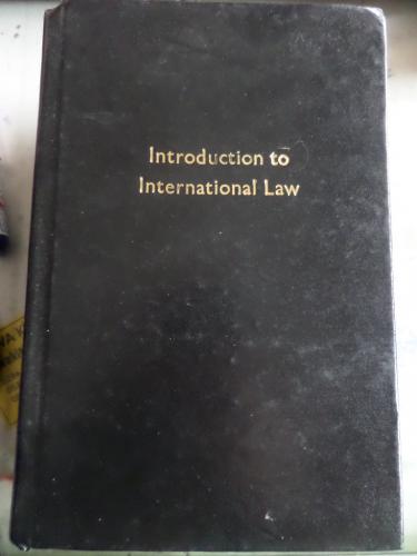Introduction To International Law*