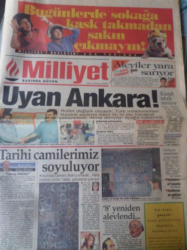 Milliyet Gazetesi 2 Temmuz 1995 - Uyan Ankara