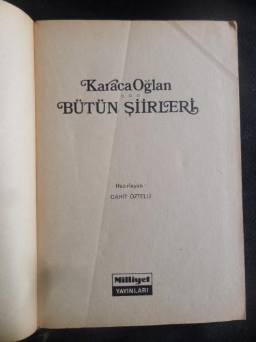 Karacaoğlan Bütün Şiirleri Cahit Öztelli