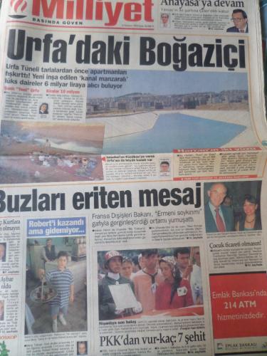 Milliyet Gazetesi 14 Temmuz 1995 - Urfa'daki Boğaziçi