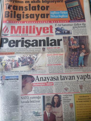 Milliyet Gazetesi 25 Temmuz 1995 - Perişanlar